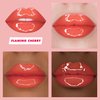 Lime Crime Wet Cherry Lip Gloss, Flaming Cherry (Bright Peach) - Cherry Scented Lightweight, Plumping & Comfortable Ultra Glossy Sheen That Won't Stick - Long Lasting & Non-Sticky - Vegan Makeup