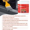TPTAL Water-Based Metallic Paint,Rust Removal Converter Metallic Paint,Rust Remover Converter for Metal, Car Anti Rust Paint Chassis Universal Rust Removal Converter with Brush (White)