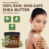 Green Leaf Naturals African Shea Butter - Raw, Unrefined Ingredients - Body Moisturizer Lotion Bar to Hydrate, Nourish, Soften Skin & Hair - Ivory Body Butter for Women & Men - All Skin Types - 16oz