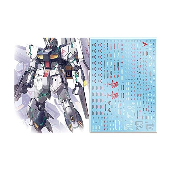 ANSAI Water Paste Decorative Sticker Decals for Hobby MG RX93 NU VER .KA