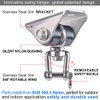 SELEWARE Anti-Squeaking Swing Hanger Stainless Steel Swing Set Hook Ceiling Mount Bracket for Hammock Chair Toddler Swing Yoga Swing Punching Bag