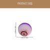 Ciieeo 10Pcs Halloween Eyeballs Glow in The Dark Bouncy Eyeballs Halloween Bouncy Balls for Party Supplies (Random Color, 32mm)