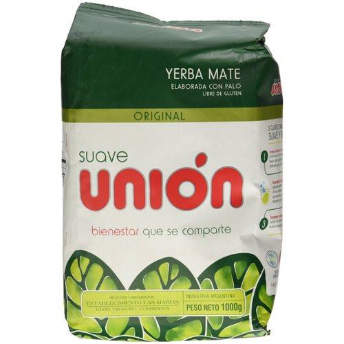 Union Yerba Mate Con Palo (Suave) 1kg / 2.2lb