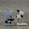 Blue Miniature Microscope, Plastic Dollhouse Mini Laboratory Tool for Dollhouse Science STEM Scene, Experiment Scene Doll House Kit for 1:12 Scale Dollhouse Blue 1 Pack Dollhouse Accessories