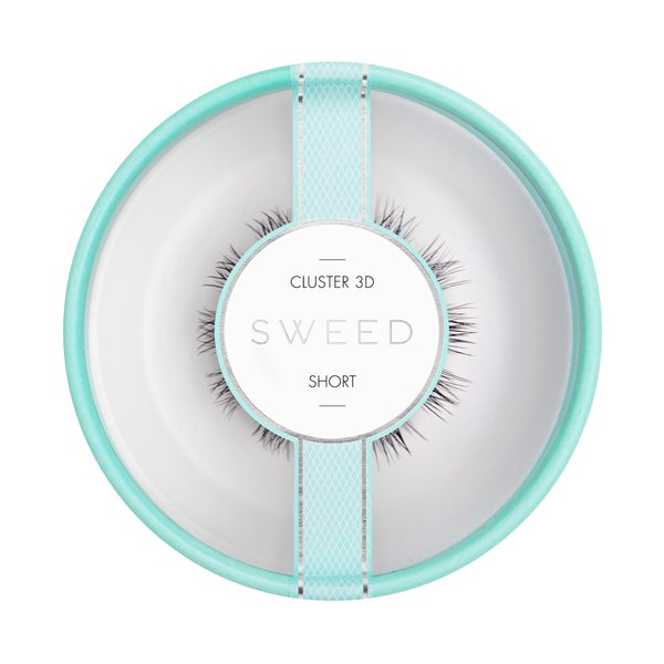 SWEED - 3D Cluster Duo False Eyelashes | Vegan, Cruelty-Free, Clean Beauty (Short)