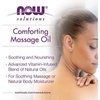 NOW Solutions, Comforting Massage Oil, Vitamin Infused Blend, Soothing and Nourishing, 16-Ounce