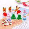 LanMa 30PC Christmas Erasers for Kids Animal Puzzle Eraser Desk Pets for Kids Classroom Rewards Party Favors Holiday Erasers