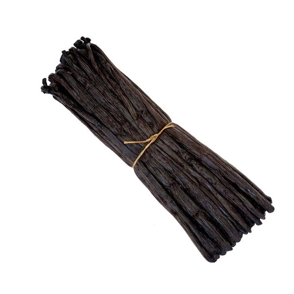 25 Organic Madagascar Vanilla Beans Grade A for Extract, Cooking and Baking by FITNCLEAN VANILLA| Certified USDA Organic. Bourbon Fresh Gourmet NON-GMO Whole Pods