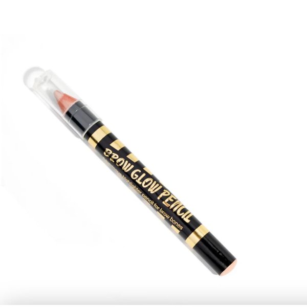 Fab Brows Brow Glow Pencil | Eye Highlighter Makeup | Creamy Eye Brightener Stick for Lifting and Defining Brows | Applies to Nose and Cheekbones for Slimming Effect | Cruelty-Free, UK-Brand
