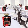 Big Dot of Happiness Red Carpet Hollywood - Table Decorations - Movie Night Party Fold and Flare Centerpieces - 10 Count