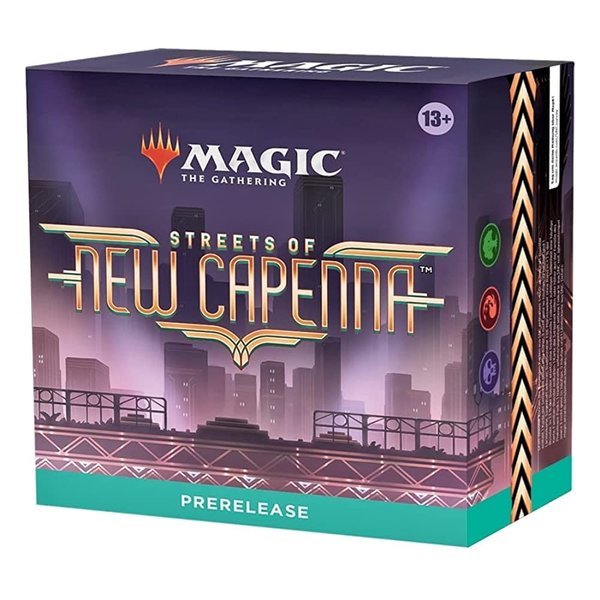 Magic: The Gathering Prerelease Kit: MTG Streets of New Capenna Riveteers Black Red Green - 6 Packs, Promos, Dice