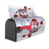 Duduho Winter Snowman Mailbox Cover Magnetic Winter Mailbox Wraps Post Box Cover Décor 21x18 in