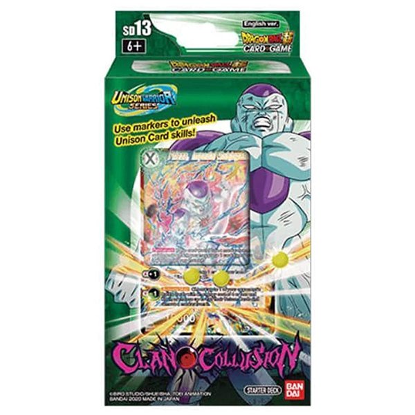 BANDAI NAMCO Entertainment Dragon Ball Super Card Game: Clan Collusion Starter Deck