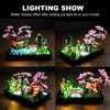 DALDED LED Lighting Kit for Lego Tranquil Garden 10315, LED Light Compatible with Lego 10315 Building Block Models (Remote Control Version)