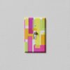 SnazzySwitch Cool Squares Decorative Light Switch Cover - Single Toggle Wall Plate