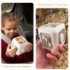 JWISLAND 6 in 1 Busy Cube Toys for 1 Year Old Boy, Busy Learners Activity Cube for Toddlers 1-3, Car Travel Sensory Toys for Fine Motor Skills, Birthday Gift for Boys and Girls