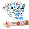 100PCS Cool Scuba Diving Temporary Tattoos Stickers Ocean Summer Beach Birthday Party Favors Decorations Supplies Decor Underwater Sports Tattoo Gifts For Kids Diver Boys Girls School Prizes Carnival
