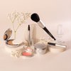 T. LeClerc Powder Blush - Professional High Impact All-Day Wear Flush of Color, Pink Natural & Smooth Makeup Buildable Mineral - No Caking, Blends Easily & Contours Cheeks Made In France (Rose Sable)