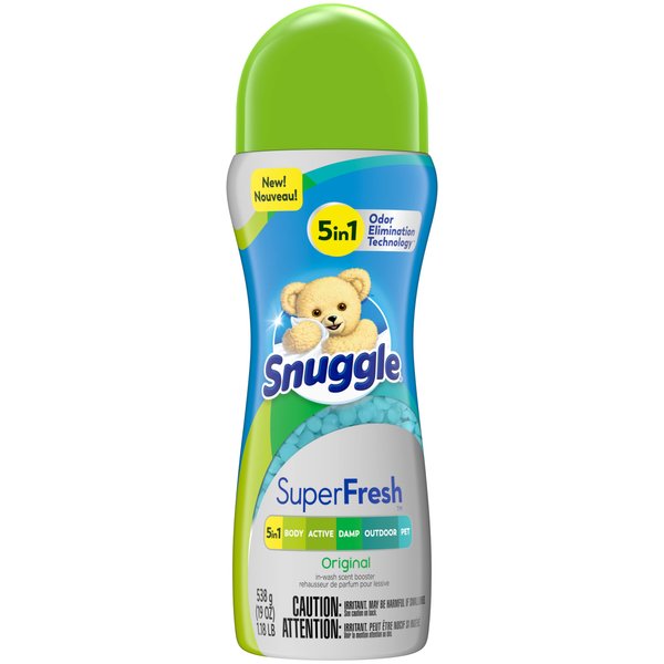 Snuggle in-Wash Scent Booster Laundry Beads, SuperFresh Original, 19 Ounces