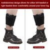 Accmor Ankle Holster for Concealed Carry, Elastic Deep Concealment Leg Holsters with Magazine Pocket/Pouch for Men and Women, Right & Left Hand Draw