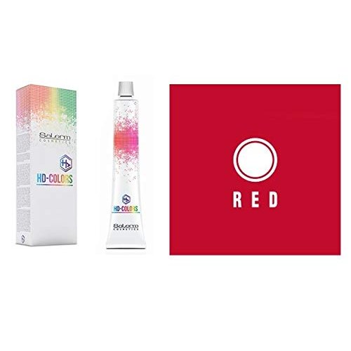 Salerm Cosmetics HD Colors Fantasy Semi Permanent Cream Hair Color 153ml / 5.4oz (Red)