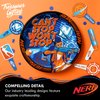 Treasures Gifted 24ct Officially Licensed Nerf Cupcake Topper & Wrappers - Nerf Cake Decorations - Nerf Birthday Party Supplies - Nerf Party Supplies - Nerf Birthday Decorations - Nerf Decorations
