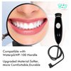 WuYan Water Flosser for Teeth, Replacement Tooth Cleaner Dental Floss Fittings for Wp-100 Wp-450 Wp-660 Wp-900,Black.