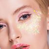 Body Glitter, Face Glitter for Kids, Glitter Makeup, Hair Glitter,YGQQOY Holographic Concerts Festival Rave Chunky Glitter Gel, 12 Colors