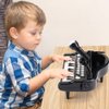 Piano Toy Keyboard for Baby & Toddlers Birthday Gift Toy for 1 2 3 4 Year Old Kids Toy Piano 24 Keys, Black