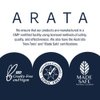 Arata Hydrating & Non-Drying Body Wash With Ayurvedic Coconut & Citrus | All Natural, Vegan & Cruelty-Free | Gentle Cleansing For Women & Men | No SLS, No Parabens - 2.5 Fl Oz