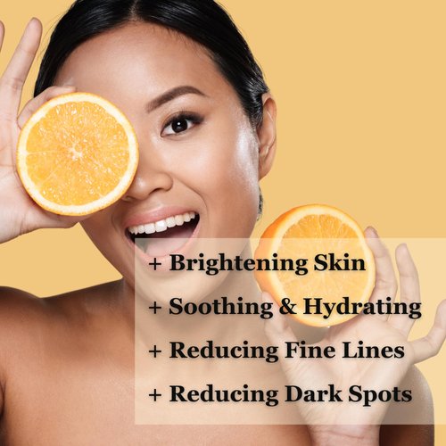 Vitamin C Face Serum - Anti Aging and Skin Brightening Serum, Vit C Serum With Vit E, Ferulic Acid & Hyaluronic Acid- For Dark Spots, Fine Lines & Wrinkles, No Artificial Colors, All Skin Types 1 floz