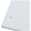 Pacon Filler Paper, White, 3-Hole Punched, 1/4" Grid Ruled 8" x 10-1/2", 80 Sheets