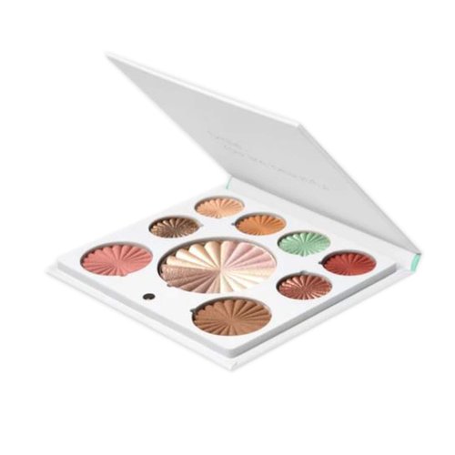 Ofra Mini Mix Face Makeup Palette! Includes Eye Shadows, Bronzer, Blusher And Highlighters! Lightweight, Magnetic And Refillable Mini-Sized Full Face Palette! Vegan & Cruelty Free! (Good To Go)