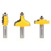 YONICO Router Bits Set Picture Frame 3 Bit 1/2-Inch Shank 18322