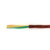 FRUDRIK Thermostat Wire - Solid Copper 18 Gauge - CL2 - Power Circuit Cable(18/5Brown, 25ft)