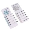 12 Pcs Bobby Pins Christmas Snowflake Hair Clips Wedding Hair Pins Bridal Hair Accessories Hair Buckle Barrettes for Girls Women