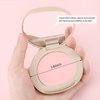 Boobeen Powder Blush Matte Single Color Blush, Pressed Blush Face Makeup Blusher High Pigment Blush for Colorful, Long-wear Glow, Natural Flush Tint for Cheeks