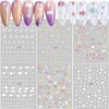 6 Sheets Star Cloud Nail Art Stickers Starry Sky Wrangler Moon Rainbow Heart Nail Decals Cute 3D Self-Adhesive Nail Decorations for Nail Art Design DIY Nail Supplies for Women Girls Kids