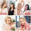 15 Pieces Rhinestone Hair Clips Metal Rhinestone Hair Pins Clear Crystal Bobby Pins for Women Girls Luxury Rhinestone Hair Barrettes Bling Hair Pins Hair Accessories for Party Wedding Daily(Silver)