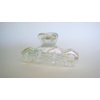Generic Clear transparent iridescent design hair claw clip for long fine hair