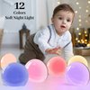 Meditation White Noise Sound Machine with 30 Soothing Sounds 12 Colors Night Light 10 Brightness Levels 32 Volume Level 4 Timers and Memory Function Sleep Machine for Baby Kids Adults (Wood Grain)
