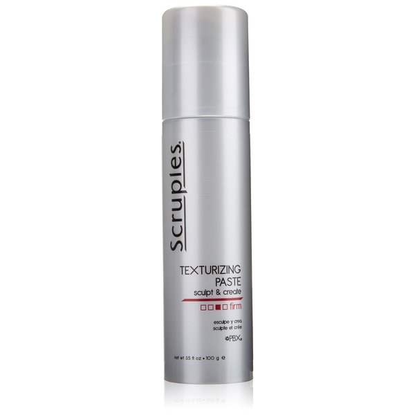 Scruples Texturizing Hair Paste - Creative Sculpting Clay for Extreme Volume - Improves Separation, Control & Hair Texture - Firm + Pliable Hold for All Hair Types (3.5 oz)