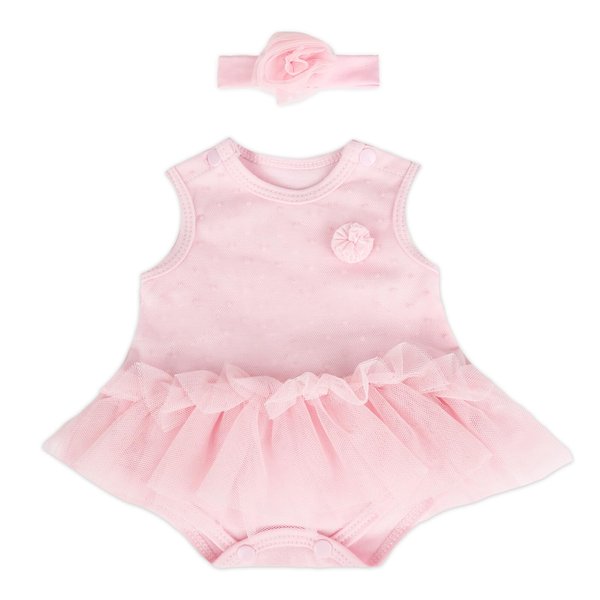 WOOROY Reborn Baby Doll Clothes for 18-20 Inch Reborn Doll Girl Pink Reborn Baby Dolls Outfits Reborn Baby Clothing Baby Sets