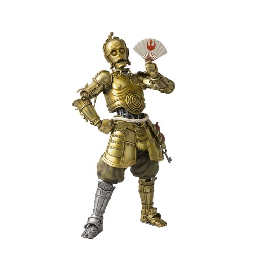 BLUEFIN Bandai Tamashii Nations Meisho Movie Realization Honyaku Karakuri C-3PO "Star Wars" Action Figure, Multi, One-Size