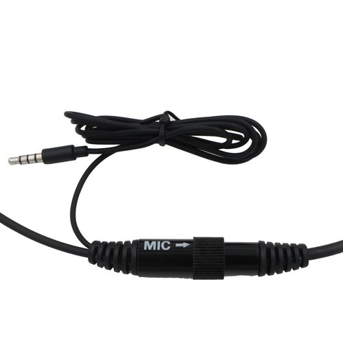 AOER 3.5mm Full Face Earpiece Headset Mic Microphone for Mobile Phone