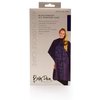 Betty Dain Bleach-proof All Purpose Styling Cape, Material Defends Against Bleach Stains, Color Proof, Chemical Proof, Waterproof, Lightweight Embossed Nylon, Purple
