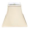 Royal Designs Square Bell Lamp Shade, Beige, 5" x 10" x 9"