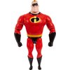 Mattel Pixar Mr. Incredible Figure True to Movie Scale Character Action Doll Highly Posable with Authentic Costumes for Storytelling, Collecting, The Incredibles Toys Kids Gift Ages 3 and Up