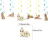 Golden Retriever Party Decorations Golden Retriever Birthday Party Supplies Includes Dog Birthday Banner Hanging Swirls Cake Topper Cupcake Toppers Balloons for Golden Retriever Birthday Decorations