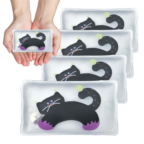 Hand Warmers Reusable, Reusable Heat Pack, Reusable Hand Warmers, Heat Packs for Hands, Heat Packs, Heat Packs for Cold Weather, Hand Click Gel Warmers, Instant Heat Packs (Black)